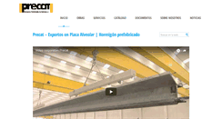 Desktop Screenshot of precat.com